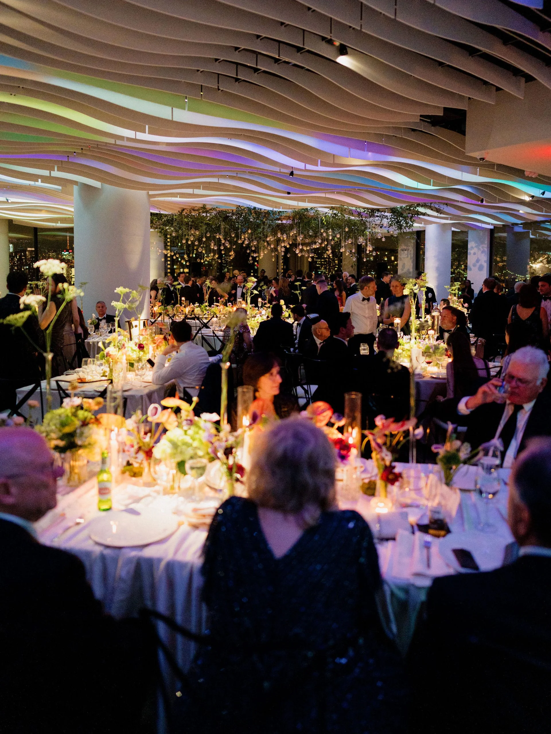 Bride and groom at their dream wedding reception at Vesper Events on the Williamsburg waterfront