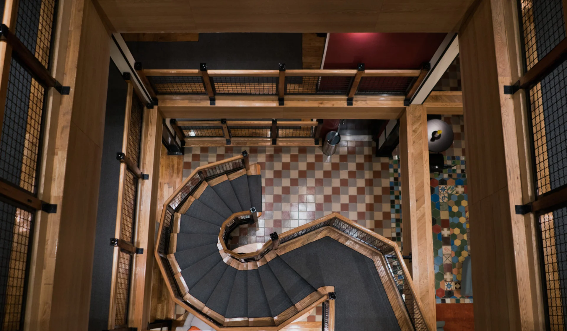 Henry Norman Hotel industrial loft interior in Greenpoint, Brooklyn